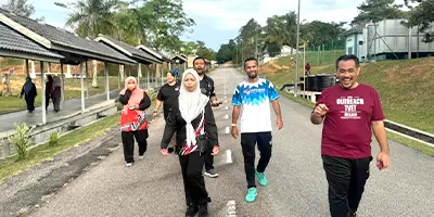 BRISK WALK ADTEC JTM KAMPUS SELANDAR