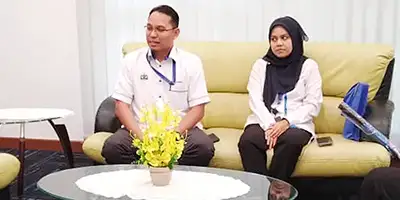 KUNJUNGAN HORMAT KETUA CAWANGAN KWSP JASIN KE ILP SELANDAR
