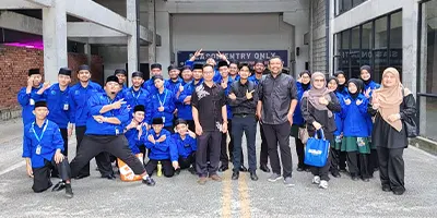 LAWATAN INDUSTRI KE VIRTUAL SPACE, CYBERJAYA