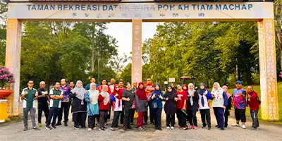 AKTIVITI BRISKWALK WARGA ADTEC JTM KAMPUS SELANDAR