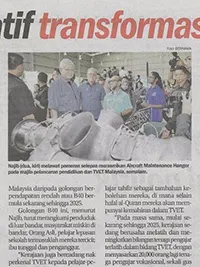 INISIATIF TRANSFORMASI TVET