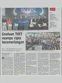 GRADUAN TVET MAMPU CIPTA KECEMERLANGAN
